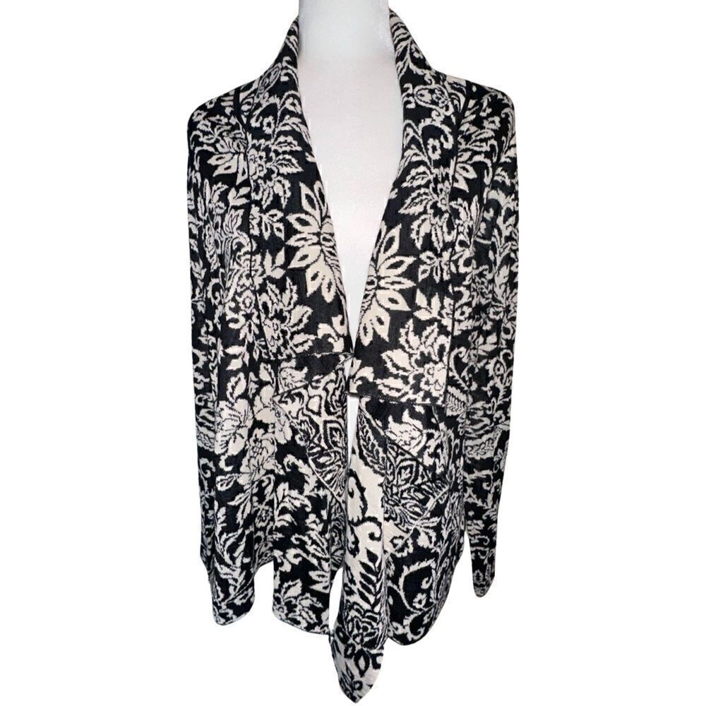 Jones NY Open Drape Front Cardigan Size XL